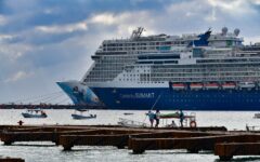 Cozumel se mantiene como líder en arribos de cruceros y esta semana espera 36 hoteles flotantes