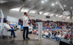 «Con el pueblo de Playa del Carmen, todo sin el pueblo nada»; Noroña y Gino Segura respaldan a Estefanía Mercado