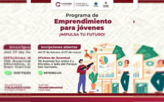 Chacón impulsa el futuro de los jóvenes a través del “Programa de emprendimiento para jóvenes”