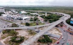 Se mantienen cierres de calles por obras del Puente Nichupté