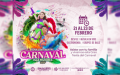 Todo listo para el carnaval