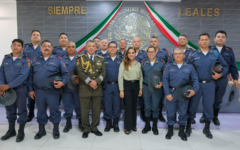 Reconoce gobernadora al Ejército Mexicano