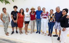 Cumple Ana Paty Peralta con pavimentación de la Av. Politécnico