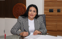 Blanca Merari firma convenio para consolidar y actualizar la plataforma catastral y registral de Puerto Morelos