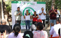 Blanca Merari encabeza jornada de atención ciudadana en la zona agrícola de Puerto Morelos