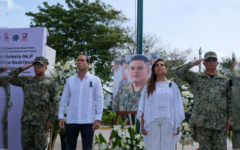 Despiden con homenaje póstumo al secretario de Seguridad Ciudadana y Protección Civil de Tulum