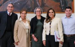 Revisa Mara Lezama proyectos de Quintana Roo con la subsecretaria de Egresos de la SHCP, Bertha Gómez Castro