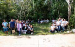 Exploran estudiantes del Colegio de Bachilleres la biodiversidad en el Parque Urbano Corazón