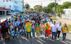 Gran desfile de primavera encabezado por los CADI’S del DIF Playa del Carmen