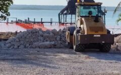 Protestan ecologistas en Bacalar