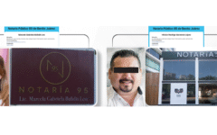 Señalan red de notarías fraudulentas