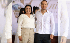 Presente Blanca Merari en el XVII aniversario de Tulum