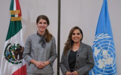 Coordina Mara Lezama con ONU-Hábitat acciones y programas para el Bienestar de las y los quintanarroenses