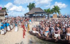 Consolidan FPMC y Grupo Xcaret con éxito la 17ª edición de la Travesía Sagrada