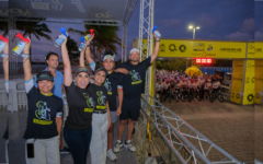Participaron 1,035 ciclistas en L’etape Cancún By Tour de France, cuyo banderazo de salida dio Mara Lezama