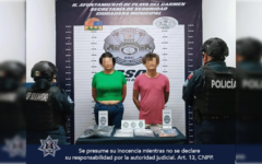 Pareja viajaba con niños y 81 dosis de estupefacientes