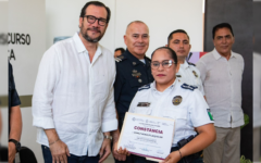 Estefanía Mercado fortalece la atención turística con una policía más profesional, con rostro humano y bilingüe
