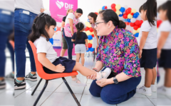 Sistema DIF Cozumel trabaja de la mano con club rotario en beneficio de los niños y niñas de los CENDIS