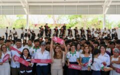 Fortalece Mara Lezama infraestructura educativa de Playa del Carmen