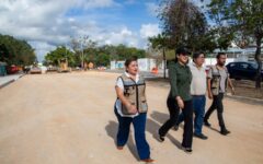 Estefanía Mercado impulsa repavimentación de la Avenida 115; más movilidad, seguridad y bienestar para 72 mil habitantes de Playa del Carmen