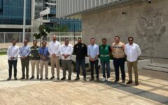 Gobierno de Estefanía Mercado en Playa del Carmen y Consulado de EU refuerzan coordinación ante temporada de ciclones tropicales
