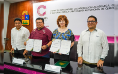 Gobierno de Chacón y la UQROO hacen alianza para el bienestar y la justicia social