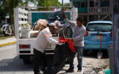 Implementa Gobierno de Cozumel operativo en predios utilizados como basureros clandestinos