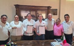 Firma CCLQROO convenio histórico por el bienestar laboral en Tulum