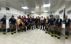 Realiza Protección Civil simulacro de incendio de aeronave en el aeropuerto de Cozumel