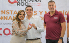 Para dar certeza jurídica y fortalecer la confianza en inversionistas, Mara Lezama entrega 181 matrículas a asesores inmobiliarios