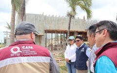 Supervisan obra en planta ‘San Miguelito’