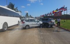Mañana caótica en el Boulevard Colosio, tres accidentes colapsan la vialidad en Cancún