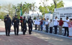 Gobierno de Playa del Carmen conmemora el 130 aniversario del natalicio del General Lázaro Cárdenas del Río