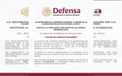 Defensa y Ayuntamiento de Cozumel invitan a jóvenes a integrarse al Ejército Mexicano
