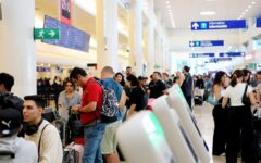 Aeropuerto de Cancún reporta para este día 413 operaciones