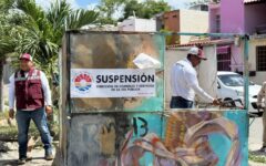 Recupera Gobierno de BJ banqueta en SM 200