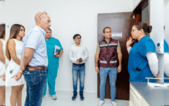 Diego Castañón recorre las Casas de Salud para elevar el servicio