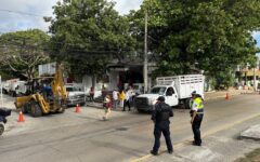 Apoya Gobierno de BJ recuperación de predio en avenida Tulum