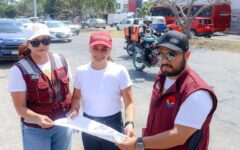 Ana Paty Peralta prioriza seguridad vial con nuevos cruces seguros