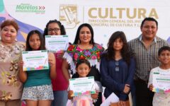 Inaugura Blanca Merari el mosaico cultural en Leona Vicario, espacio para la expresión artística y la venta de artesanías