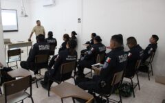 Pone en marcha SESESC curso de Formación Inicial para elementos de la Policía Municipal de Othón P. Blanco