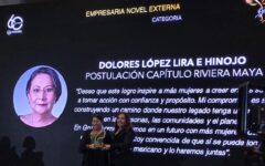 AMEXME Nacional premia a empresaria fundadora de Grupo Lomas