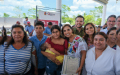 Mara Lezama lleva más de 40 servicios gratuitos a Nuevo Canaán a través de las Caravanas del Bienestar