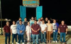 Chacón encabeza recorrido con empresarios para la renovación de la imagen turística