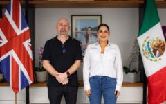 Gobierno de Estefanía Mercado fortalece alianza estratégica con el Reino Unido para impulsar turismo seguro, sostenible e innovador en Playa del Carmen