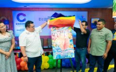 Presentan póster oficial y agenda de actividades de la Diversidad LGTB+ Cozumel 2025