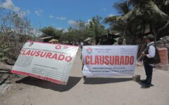 Coordina Gobierno de BJ clausura de basurero clandestino sobre autopista Cancún – Mérida