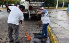 Mantiene Ayuntamiento de BJ trabajos preventivos ante lluvias