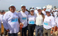 Ana Paty Peralta se suma a Estrategia Nacional de Limpieza y Conservación de Playas y Costas de México