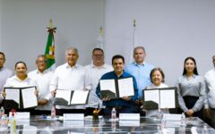 Firman Fiscalía y Auditoría Superior del Estado convenio de colaboración para una entrega-recepción gubernamental transparente